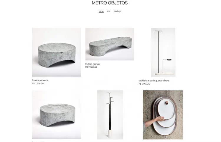 home metro objetos